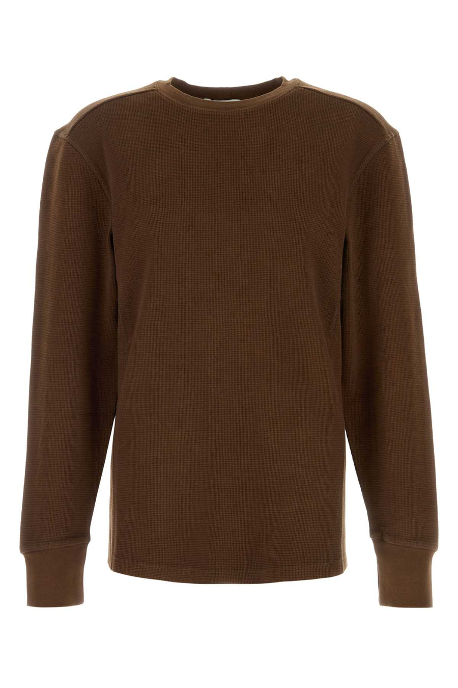 Entire Studios Long 100% Cotton t-shirt in brown