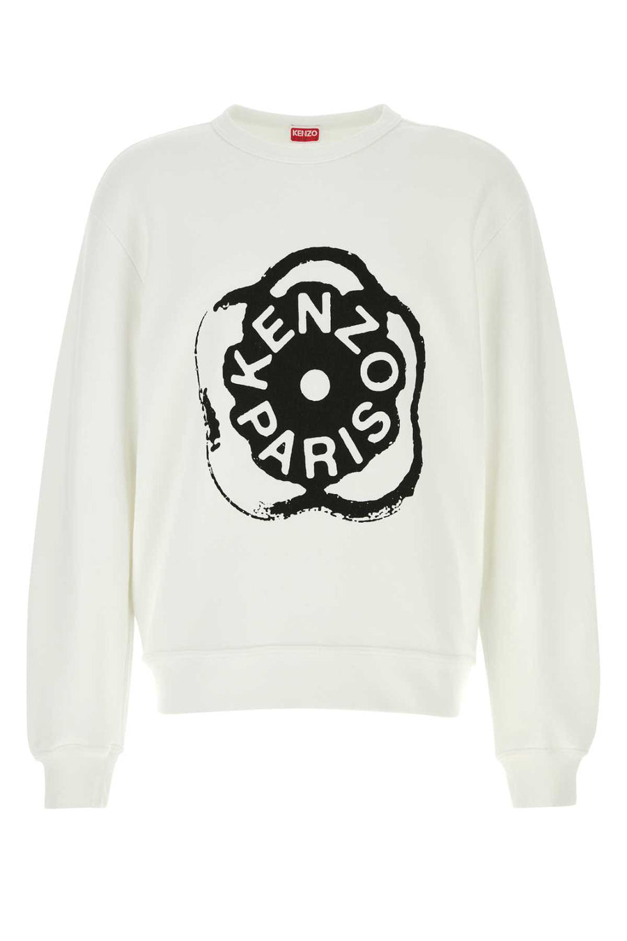 Kenzo 100% Cotton sweatshirt in white