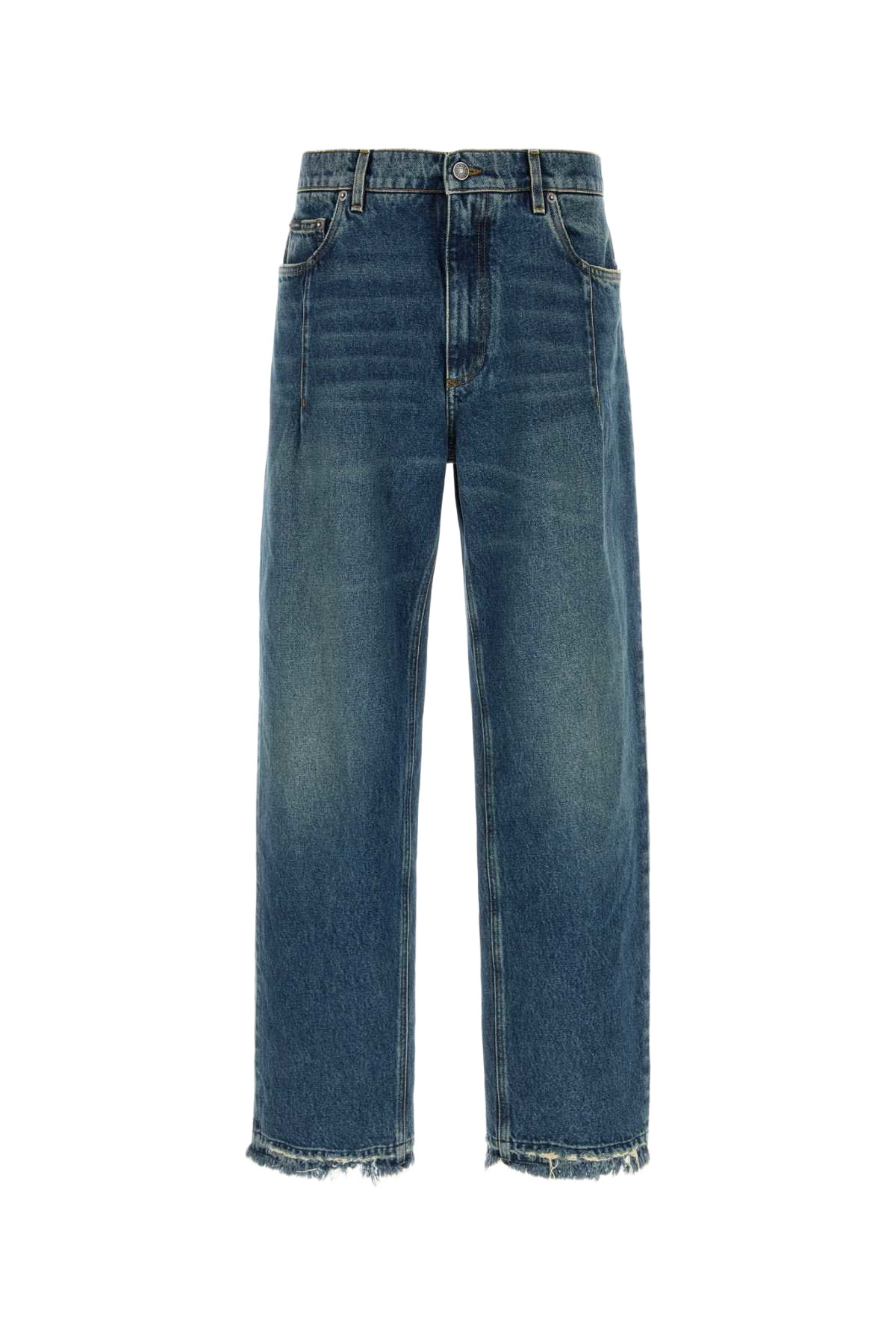 Denim Jeans Varianteabbinata Exterior: Cotton