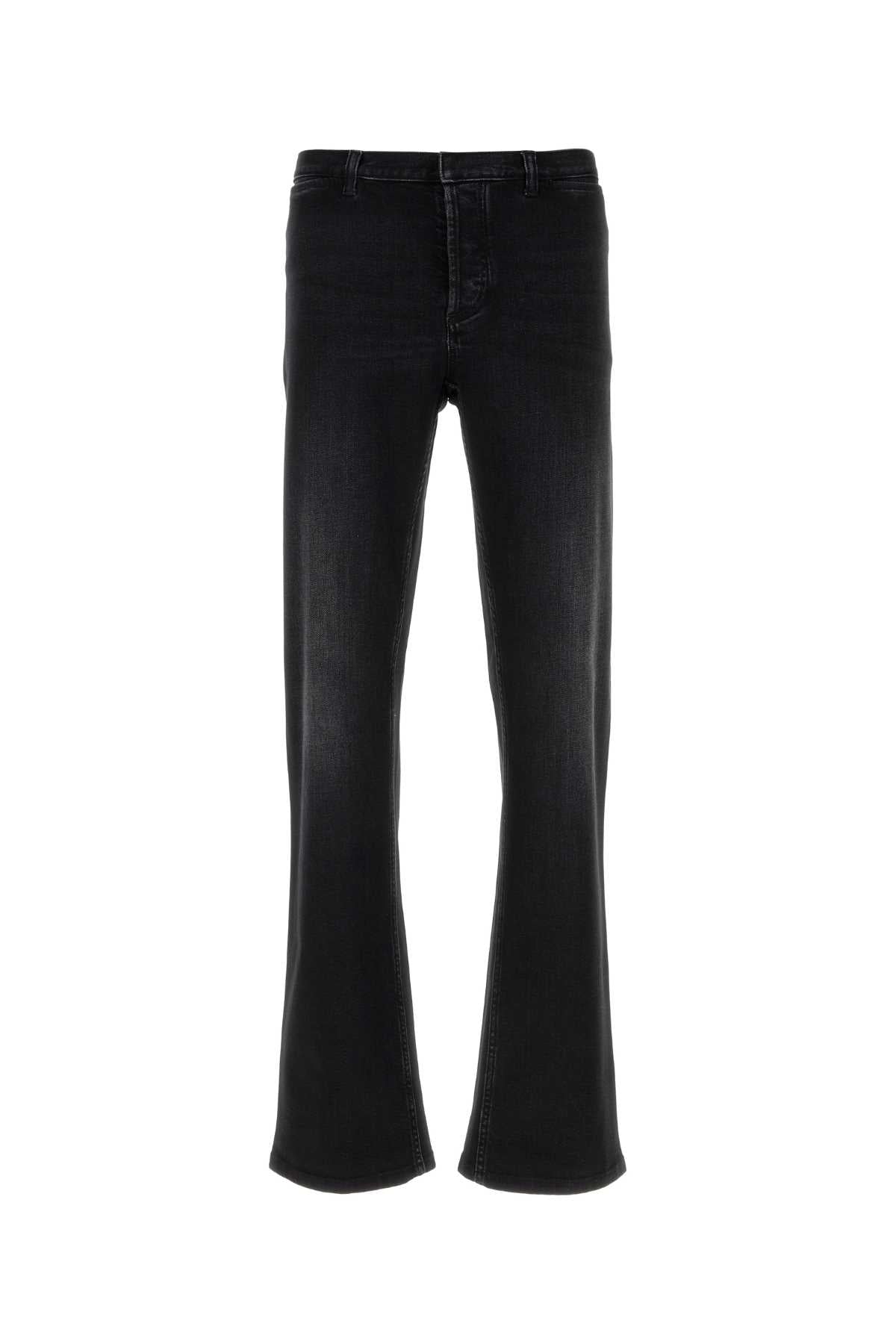 Black Fabric Jean