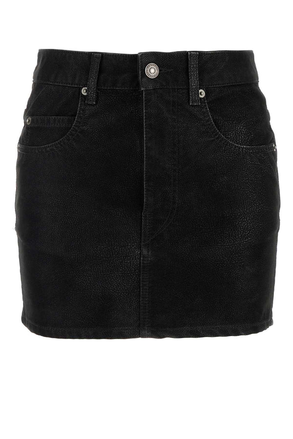 Isabel Marant Etoile Cotton skirt in black
