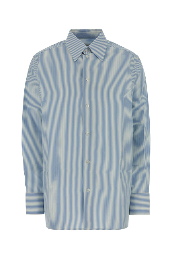 Saint Laurent Version 100% Cotton shirt in blue