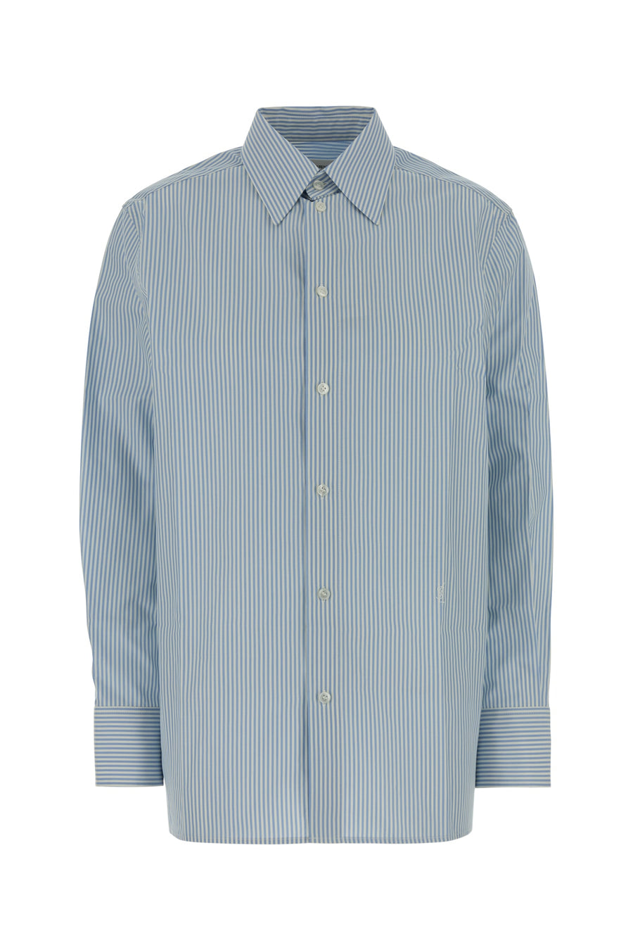 Saint Laurent Version 100% Cotton shirt in blue
