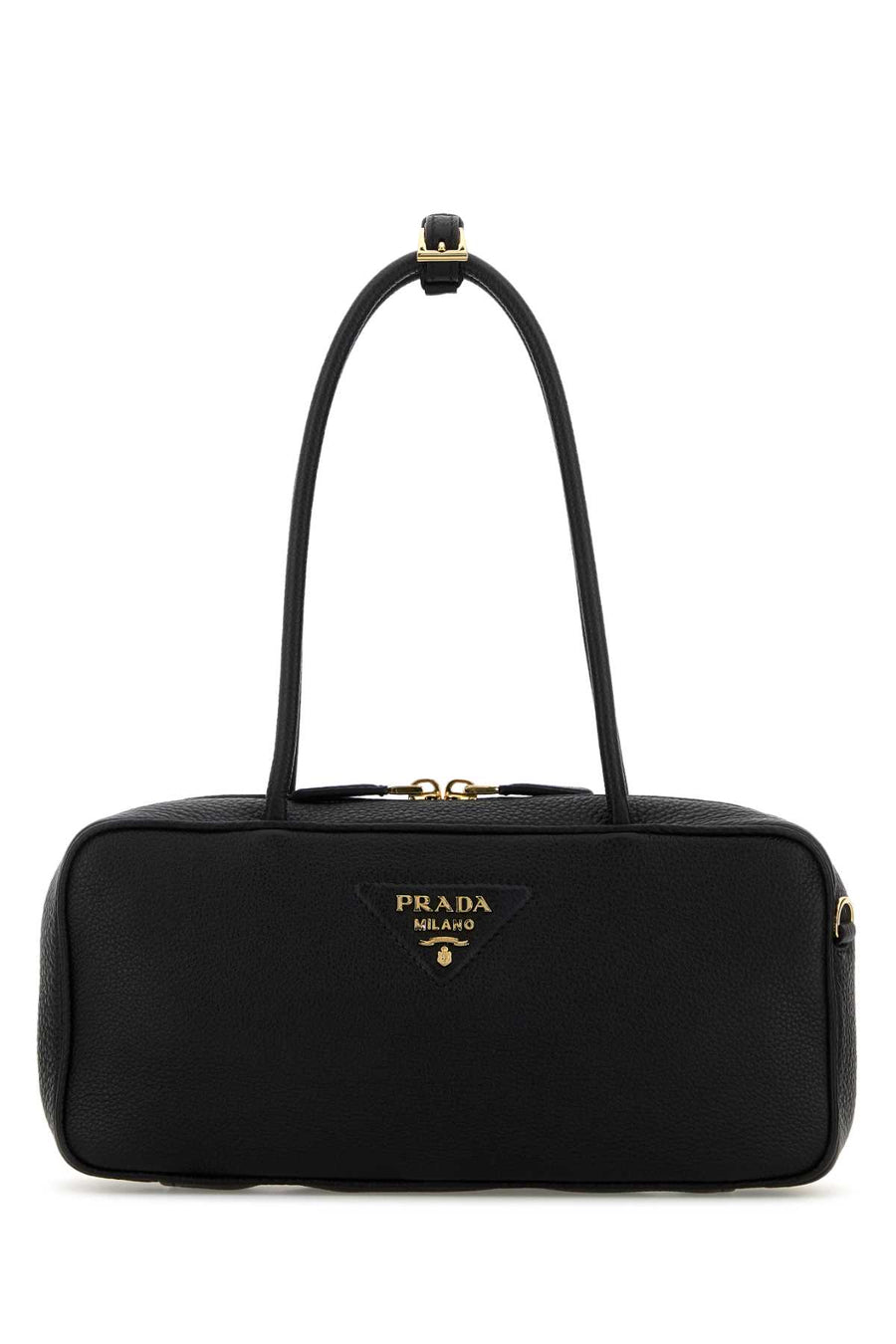 Prada 100% Vitello shoulder bag in black