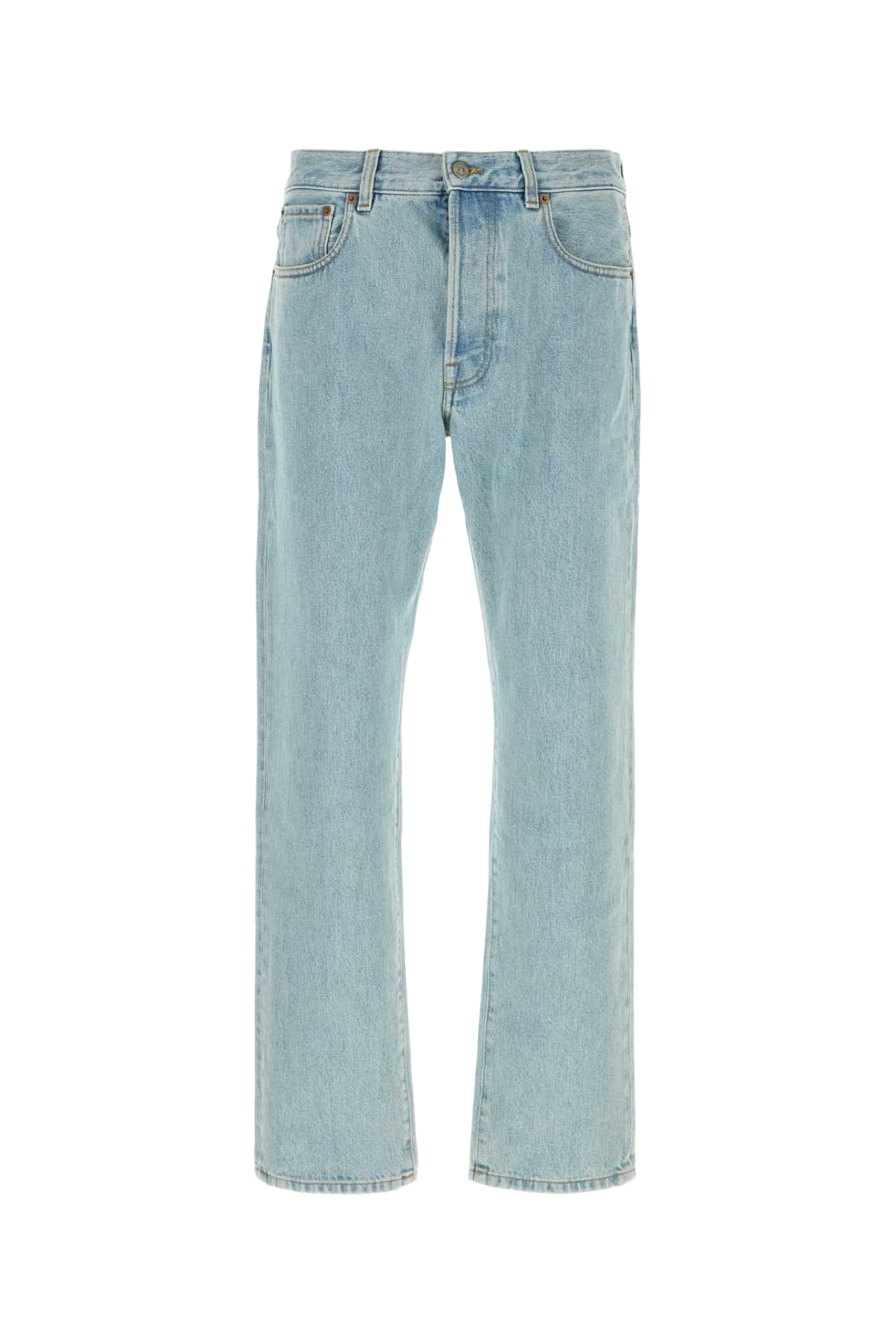 Denim Jeans Denimblulavchiaro Cotton