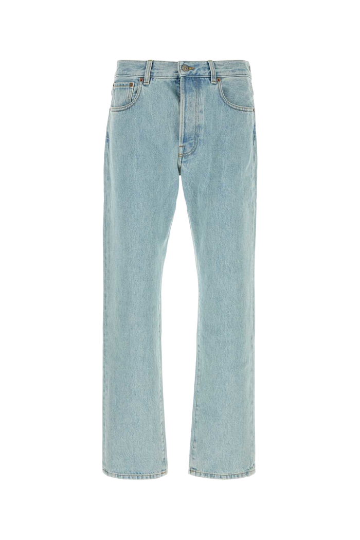 Denim Jeans Denimblulavchiaro Cotton