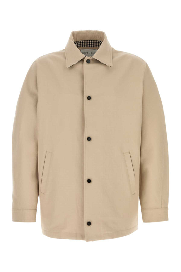 Givenchy Jacket Exterior: 100% Cotton jacket in beige