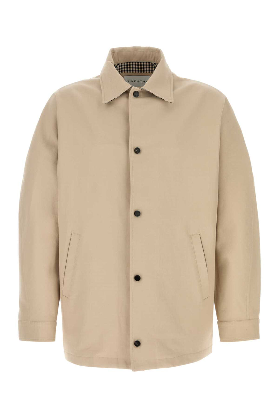 Givenchy Jacket Exterior: 100% Cotton jacket in beige