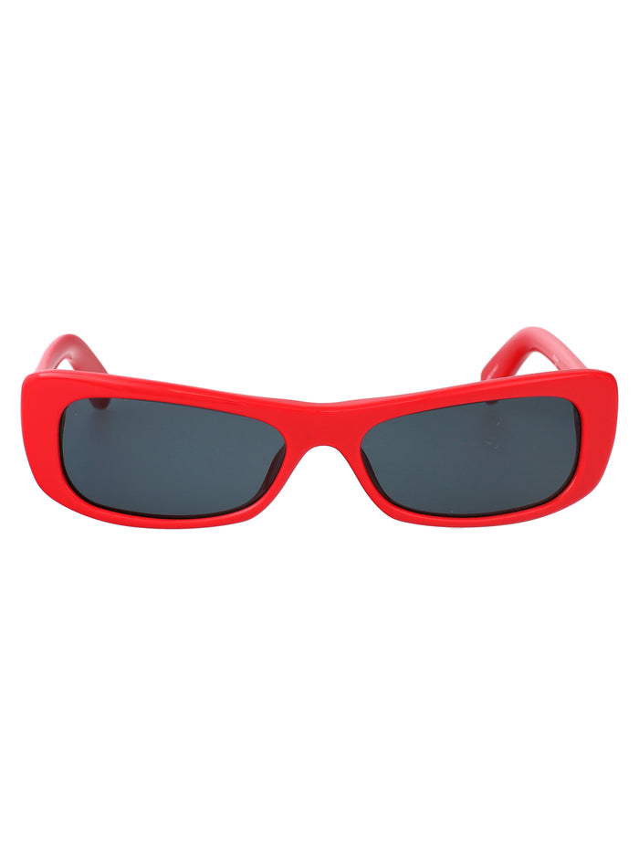 Capri Red/ Yellow Gold/ Grey Acetate Sunglasses