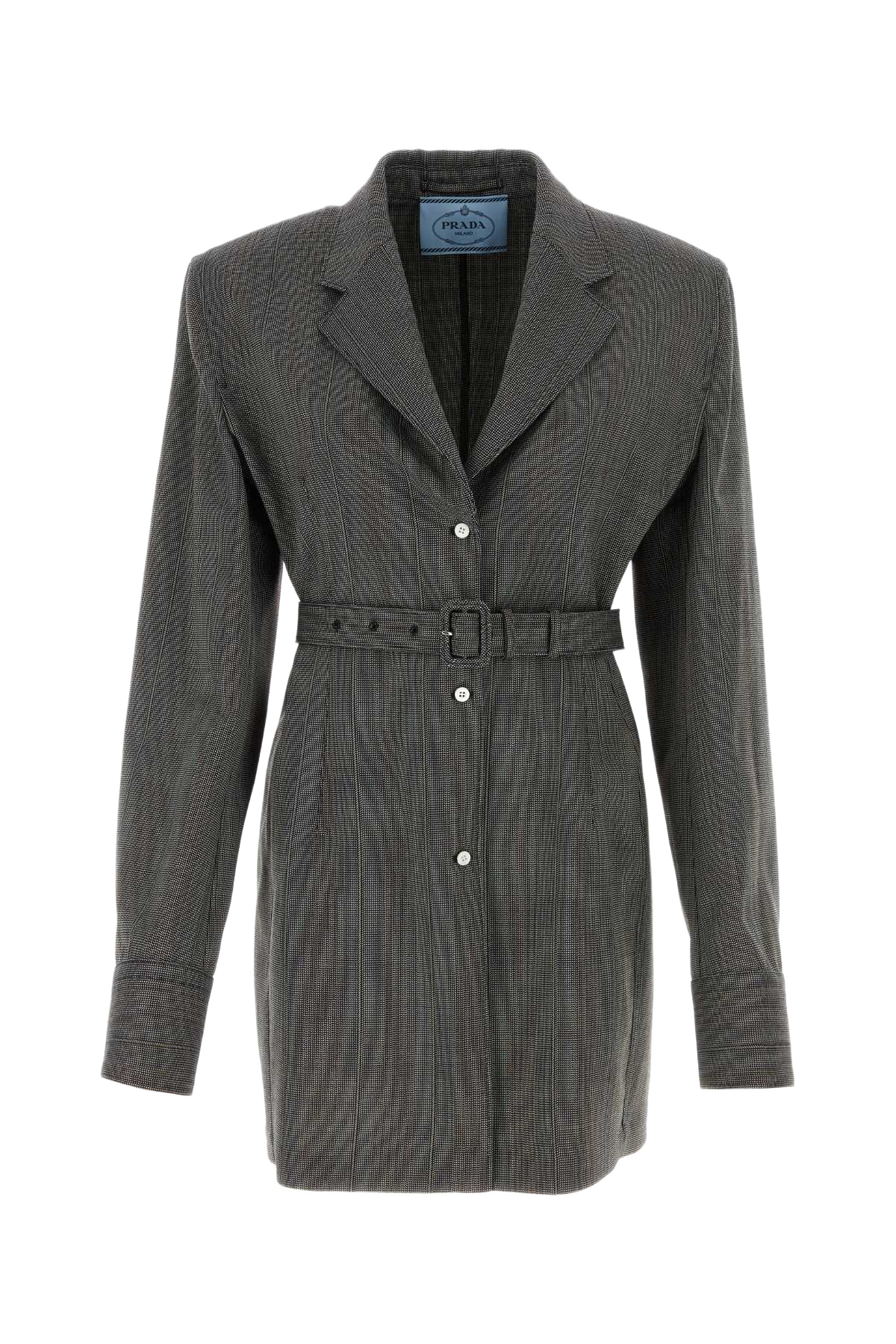 Multicolor Wool Blazer Fumo Giacche E Gilet