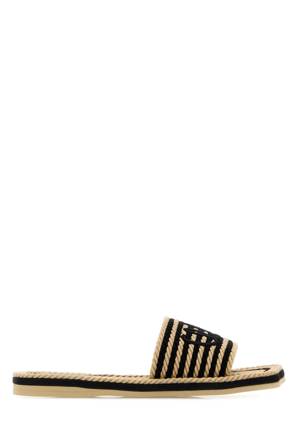 Blackwhite1 Slippers