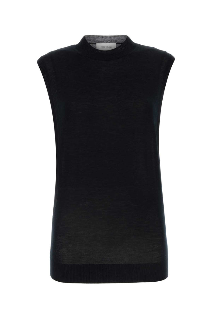 Nero Exterior: Wool Silk Maglie