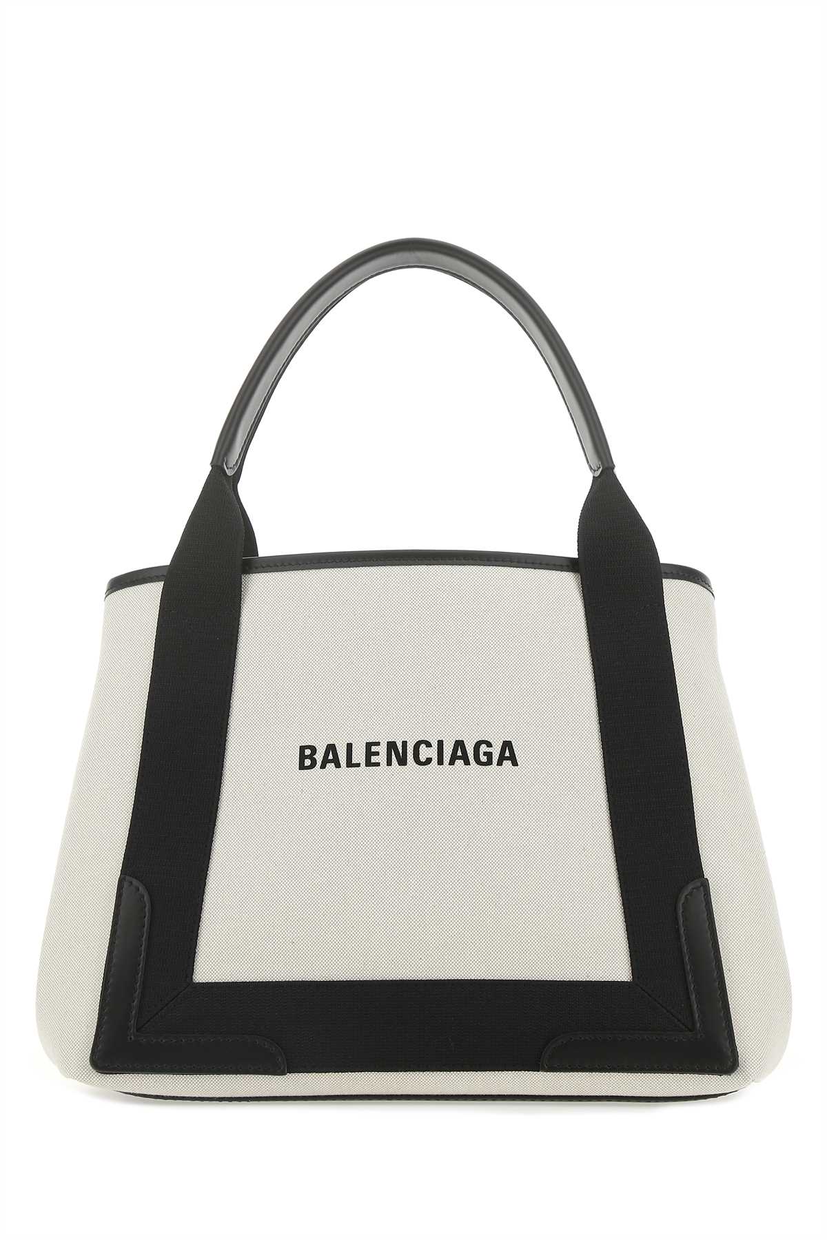 Two-Tone Canvas Handbag 9260 T Cotton Borse A Mano