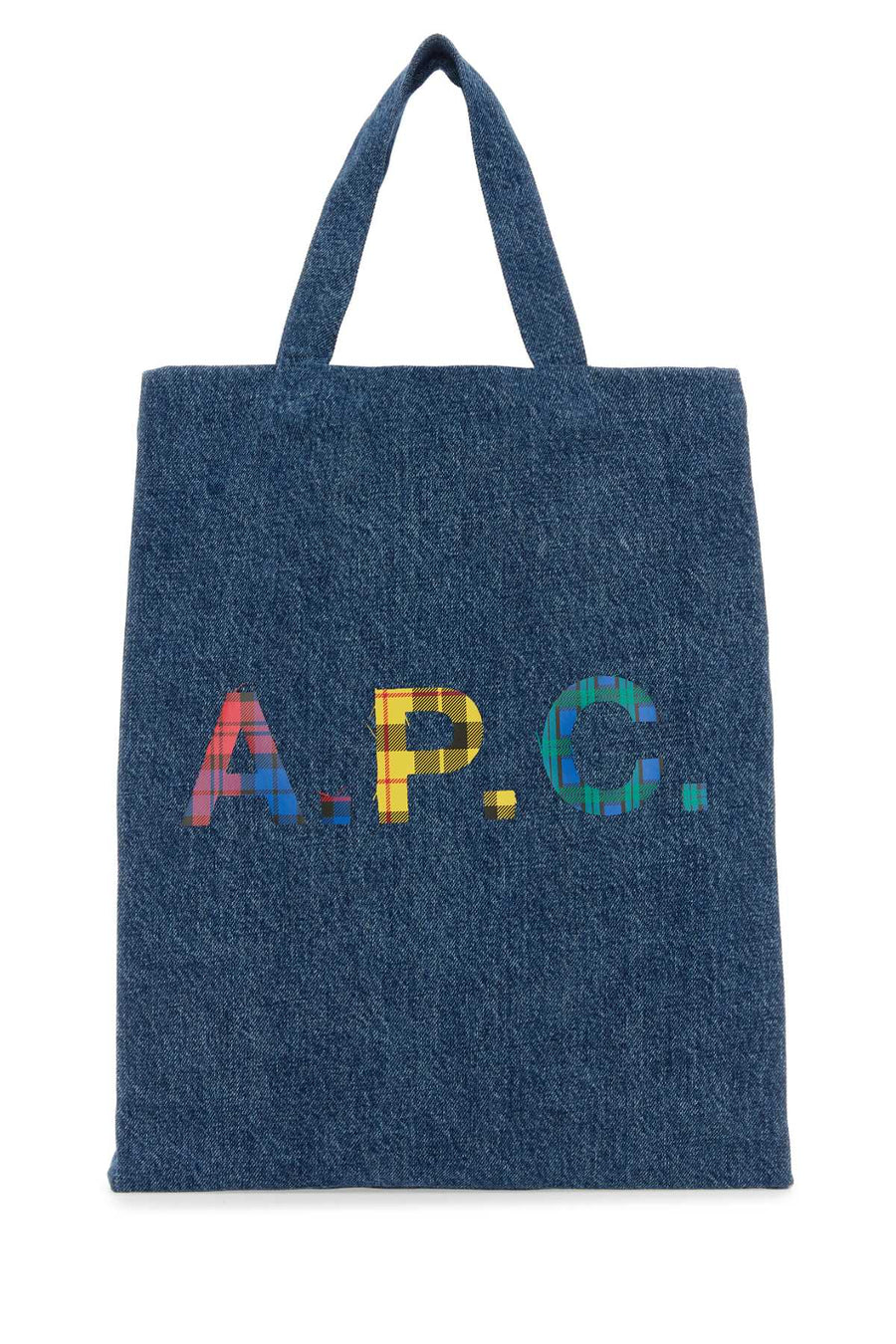 A.P.C. 100% Cotton tote bag in blue