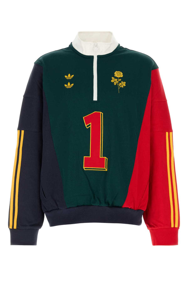 Adidas By Willy Chavarria Watsonville 87% Cotton sweatshirt in multicolor