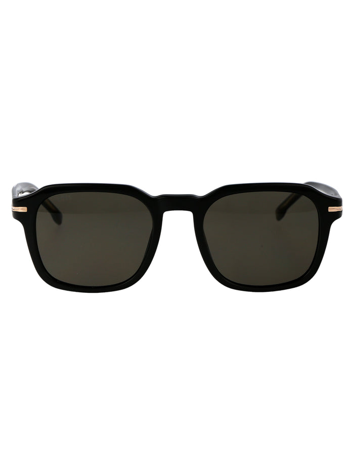 Boss 1627-S Black Acetate Sunglasses