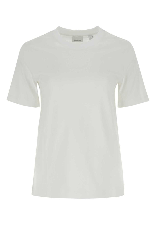 Burberry 100% Cotton t-shirt in white