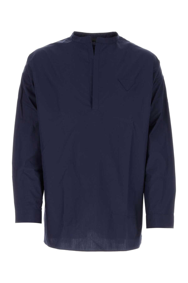 Prada 100% Cotton shirt in navy