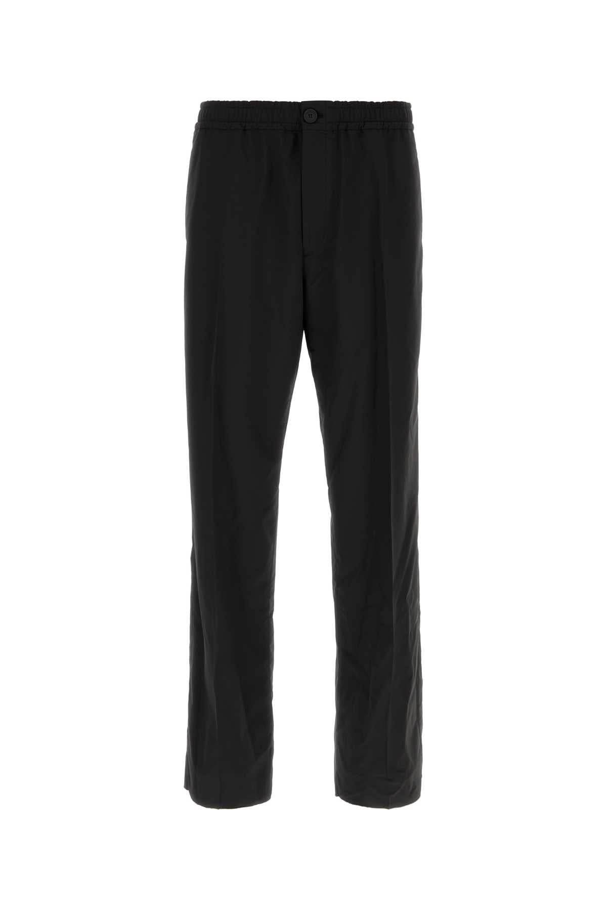 Black Wool Blend Pant Nerobianconaturale Wv-pa Pantaloni