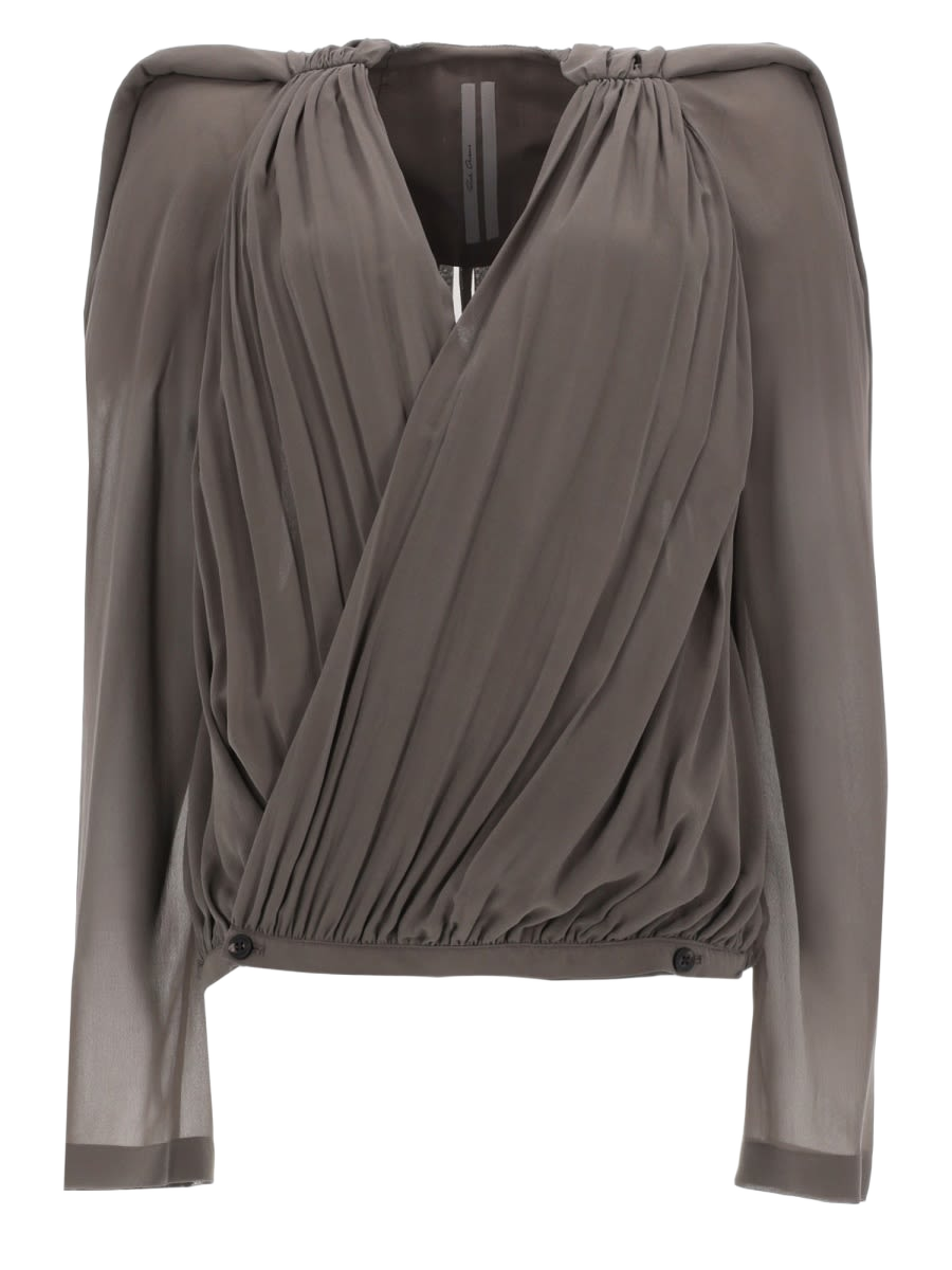 Mary Jacket Dove Silk - Cotton