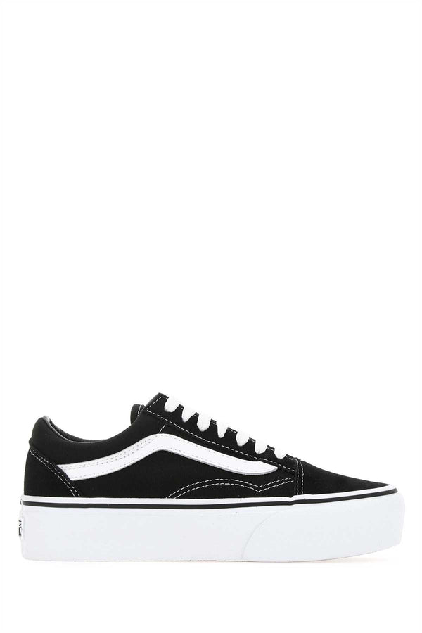 Vans Exterior: 100% Fabric sneaker in black