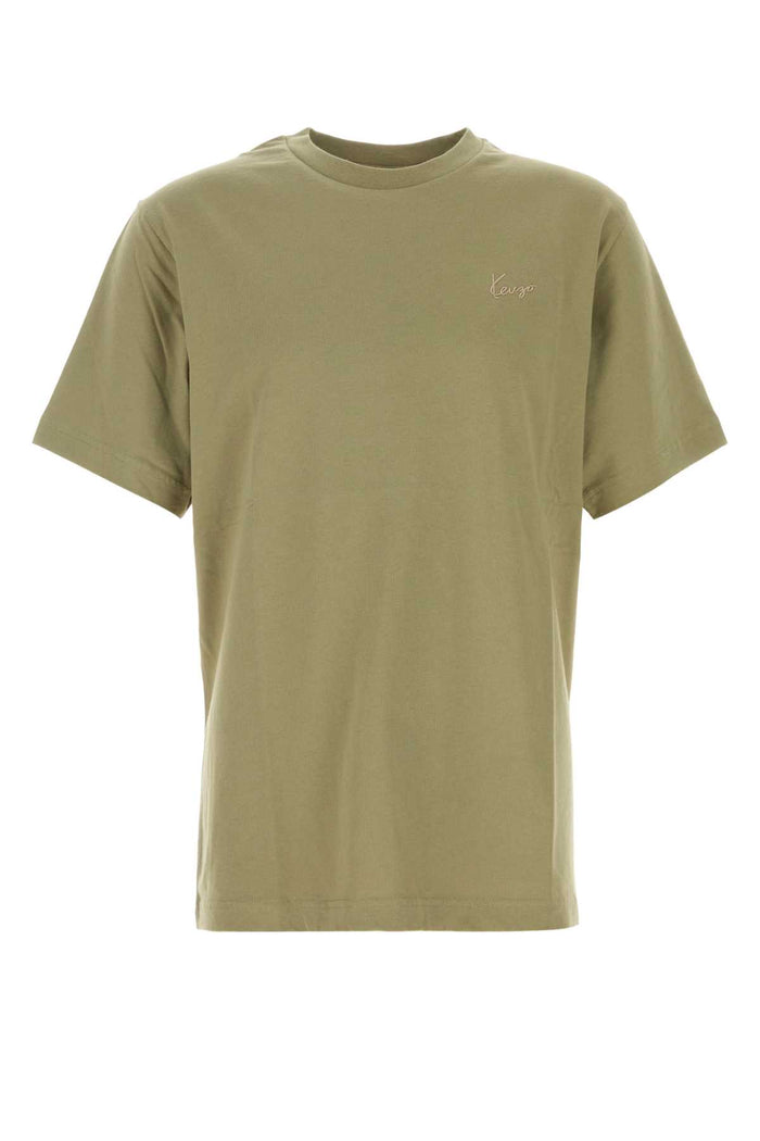 Khaki Exterior: Cotton T-shirt