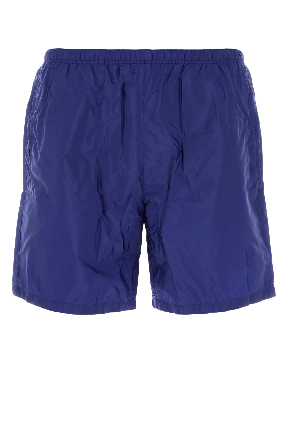 Blue Re-Nylon Swimming Shorts Inchiostro Costumi Da Bagno