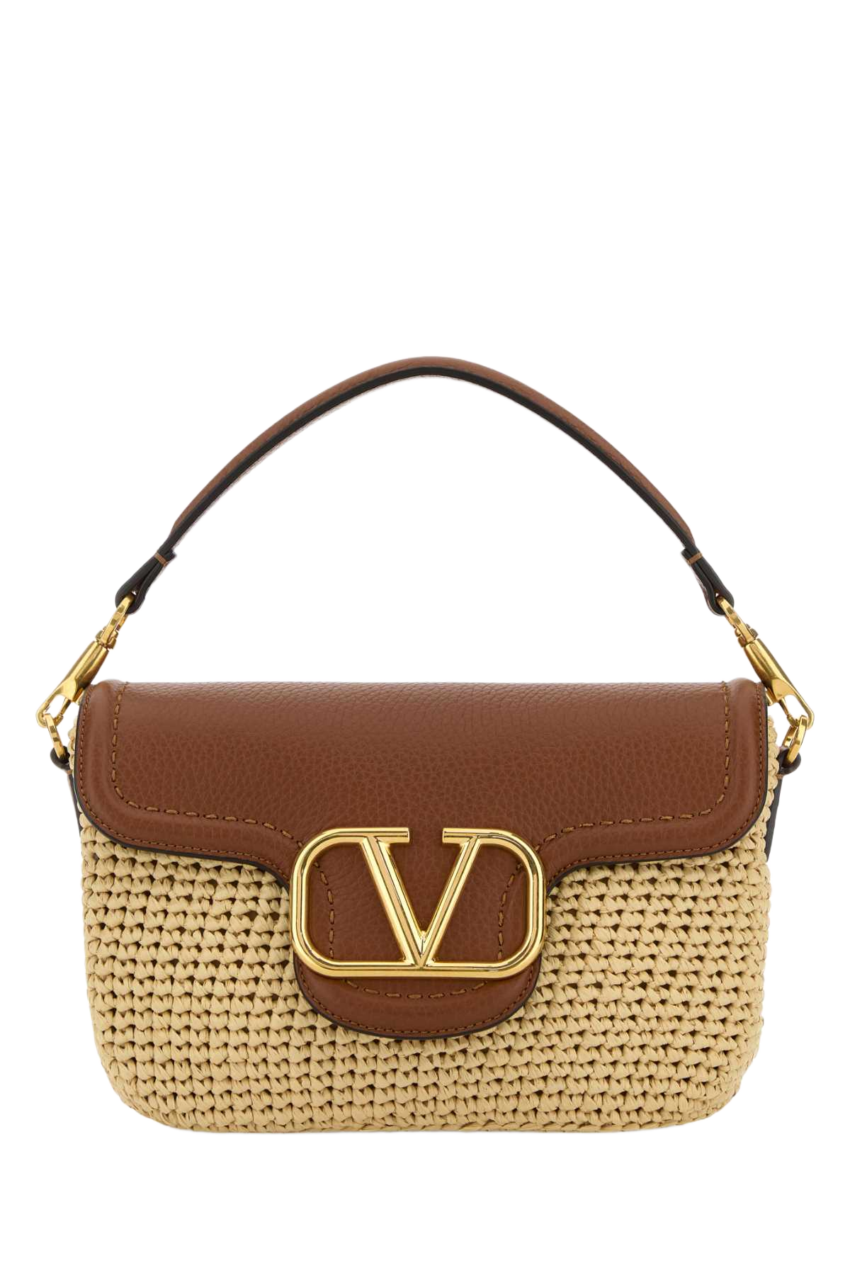 Raffia Alltime Shoulder Bag Naturaleselleriamulticolor Viscose Borse A Mano