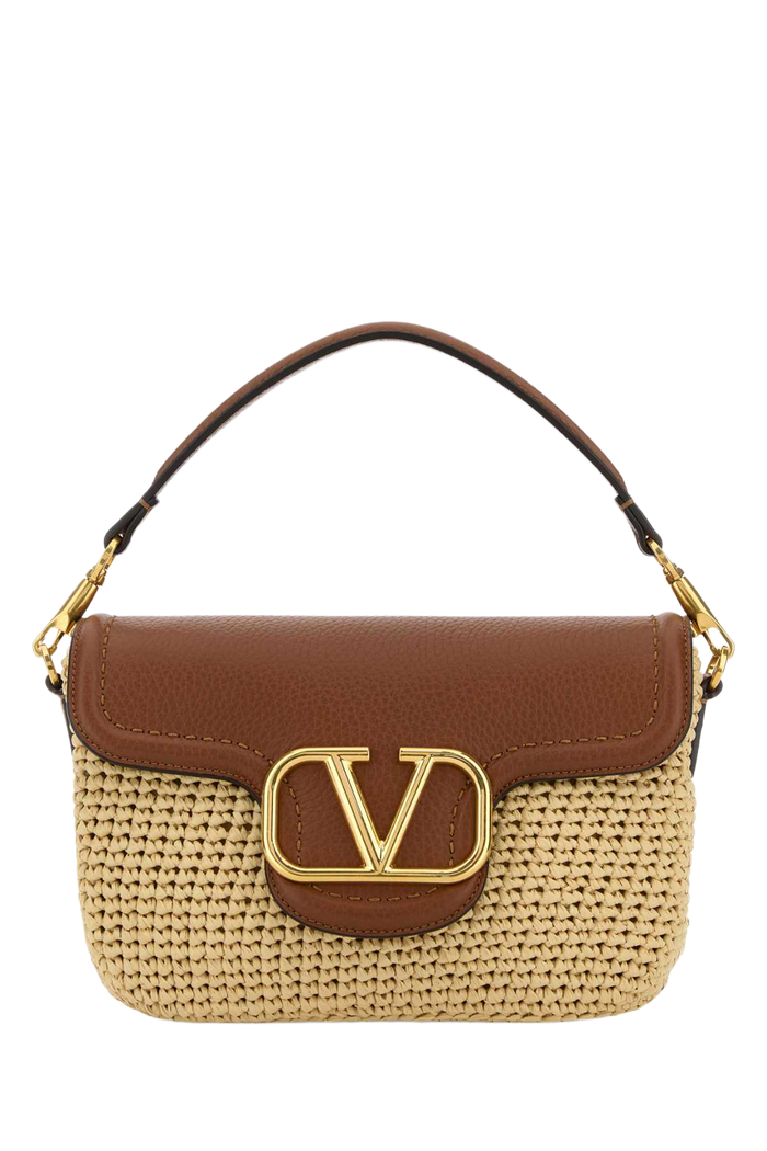 Raffia Alltime Shoulder Bag Naturaleselleriamulticolor Viscose Borse A Mano