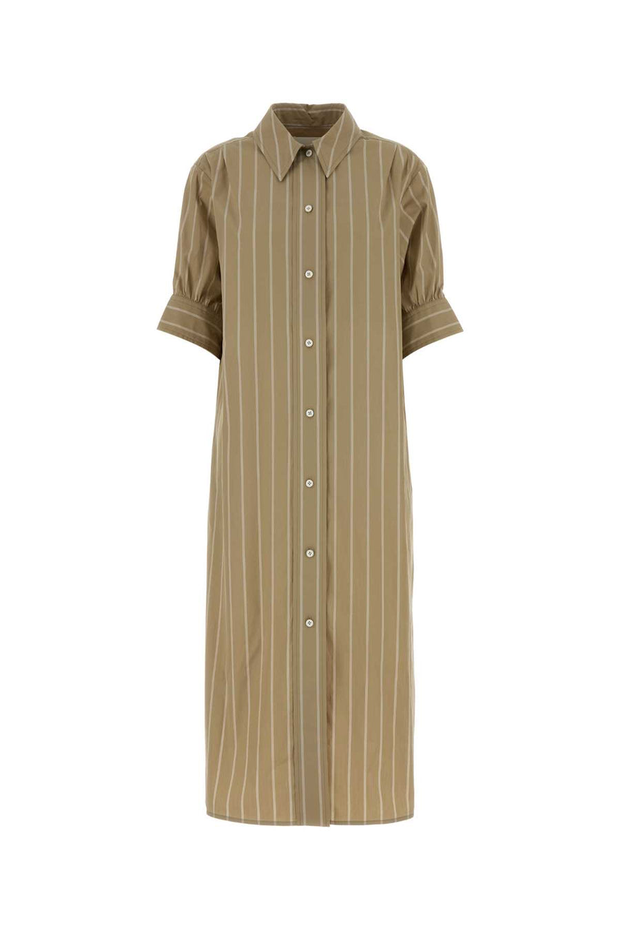 Jil Sander 100% Cotton dress in beige