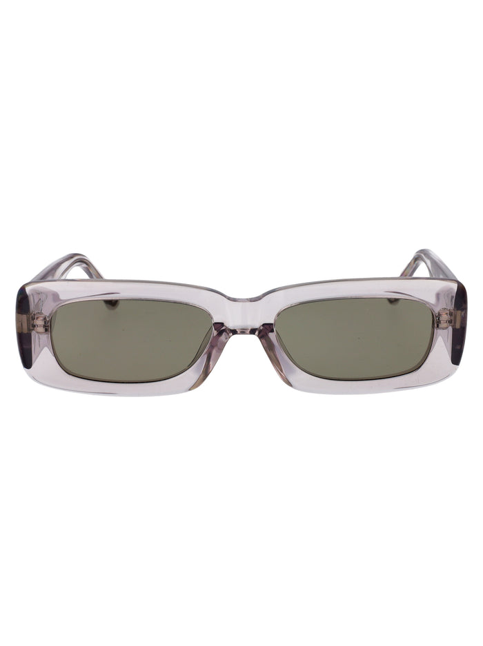 Attico16c19sun C19 Smoke/silver/brown Acetate Sunglasses