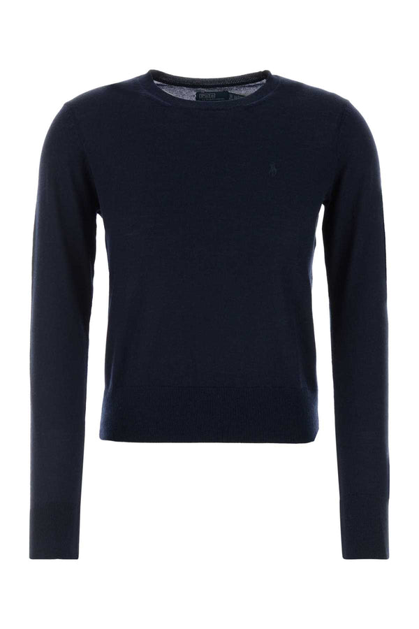 Polo Ralph Lauren 100% Wool sweater in navy