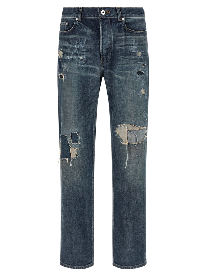 Japanese denim jeans Blue Cotton