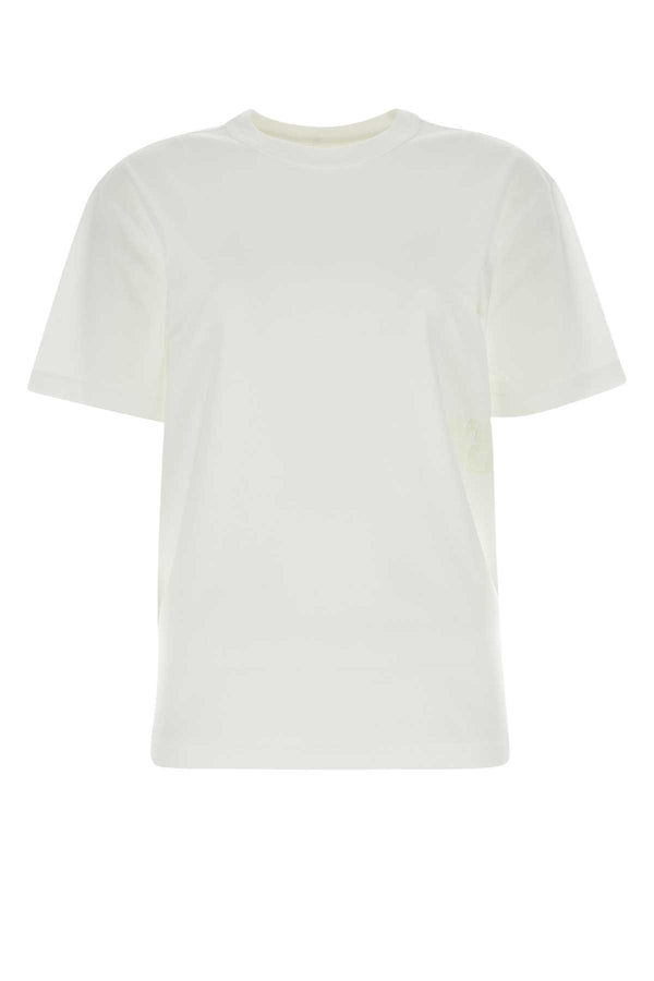 T By Alexander Wang Body/Exterior 100% cotton; Rib/Knit trim 100% cotton t-shirt in white