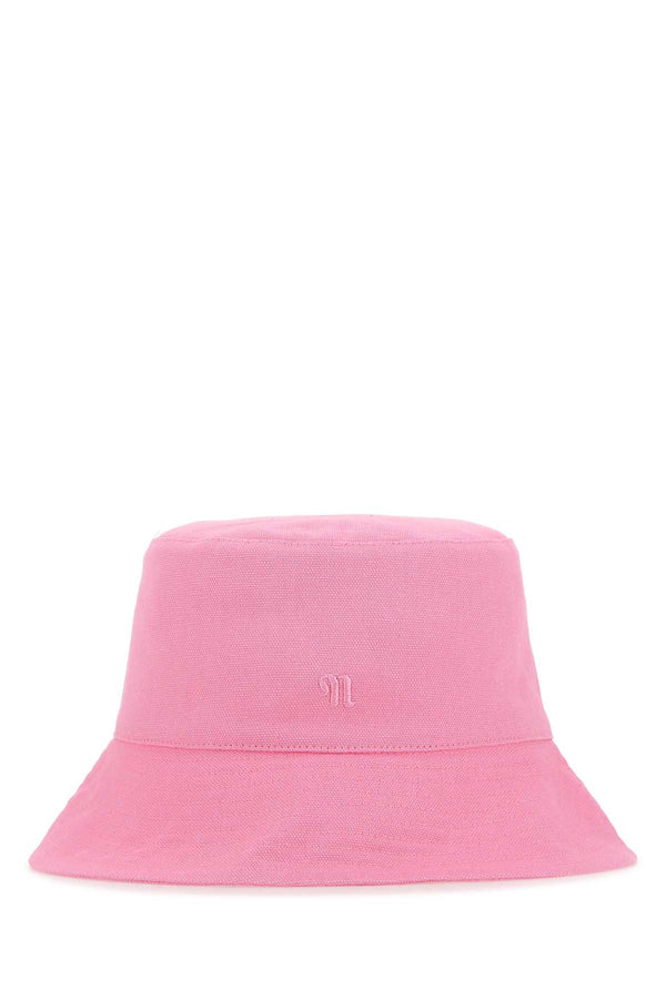 Nanushka CAPPELLO Exterior: 100% Organic cotton bucket hat in pink