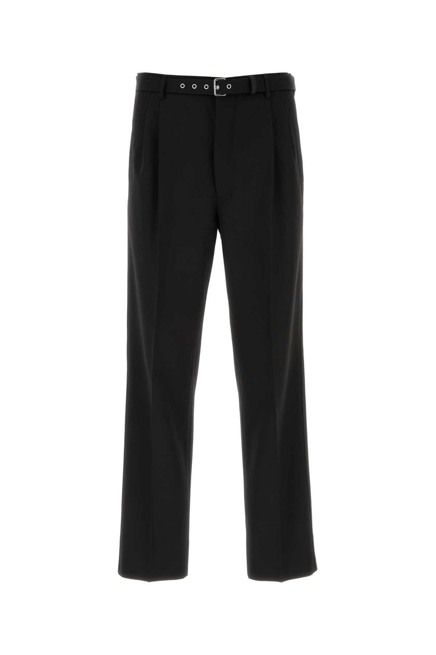 Prada 100% Wool trousers in black