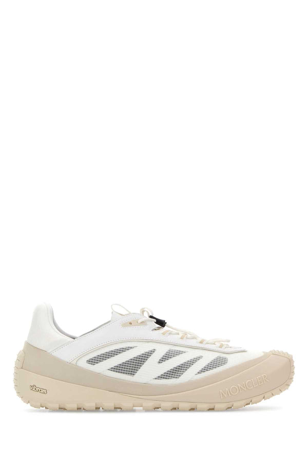 Moncler Sneakers Leather sneaker in white
