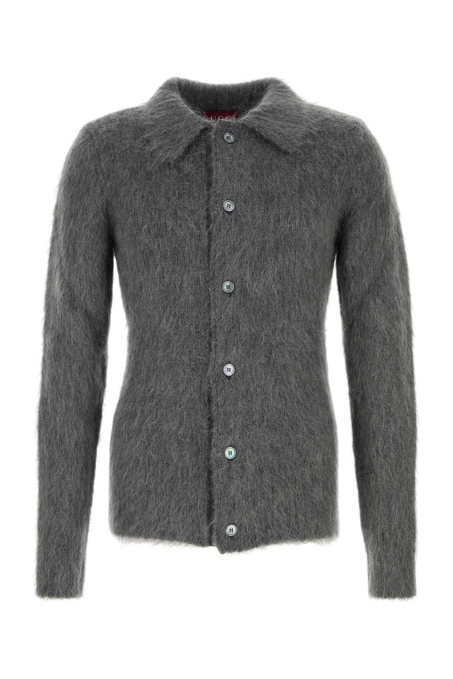 Gucci Cardigan 67% Mohair cardigan in gray