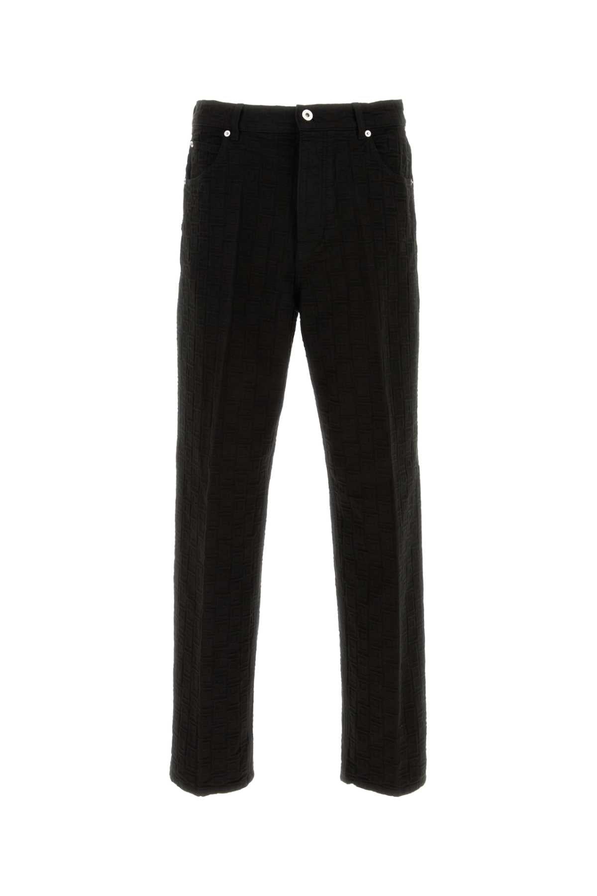 Black Cotton Pant Nero Exterior: Organic Pantaloni