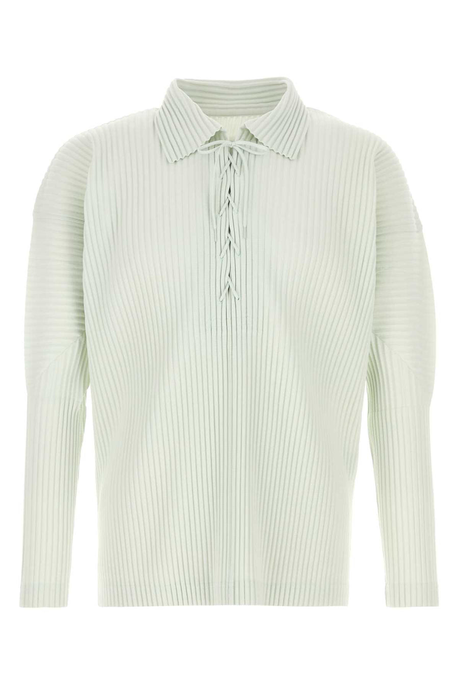 Homme Plisse' Issey Miyake Colors 100% Polyester polo in green