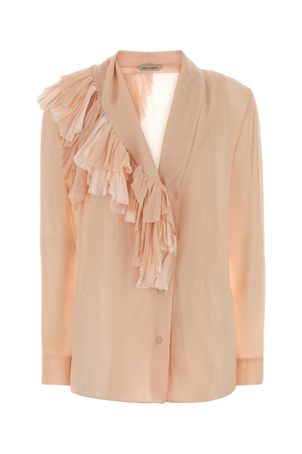Alberta Ferretti 100% Silk shirt in pink