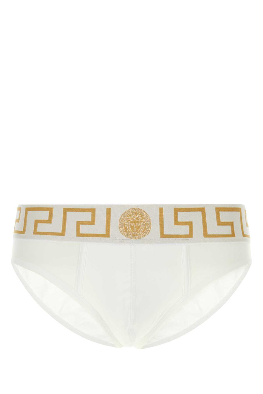 Versace Exterior: 94% Cotton 6% Elastane brief in white