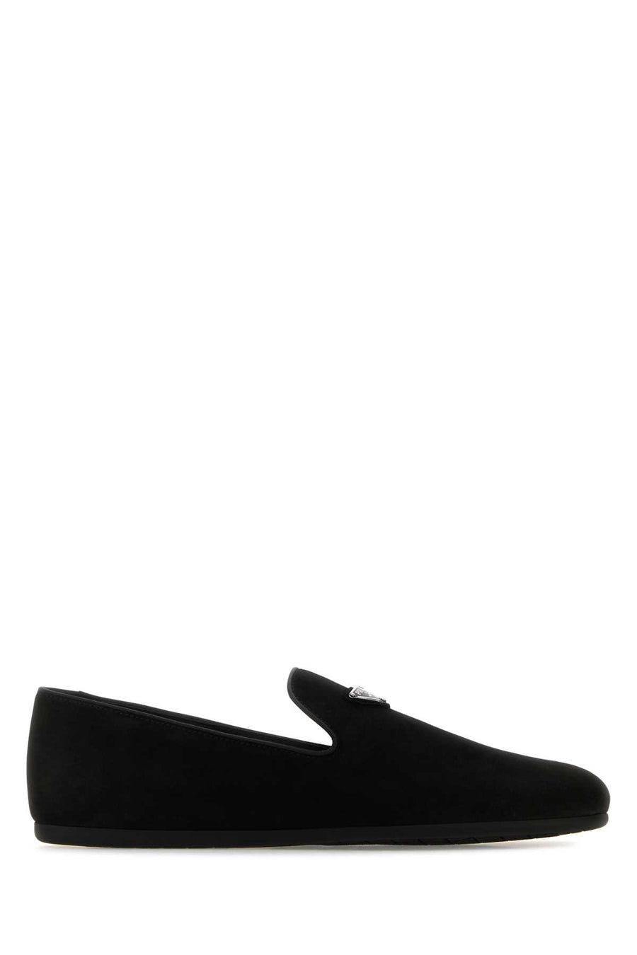 Prada Exterior: 100% Suede loafer in black