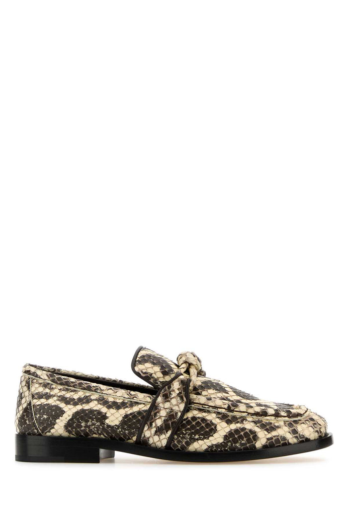 Multicolor Leather Astaire Loafers Onyx Mocassini