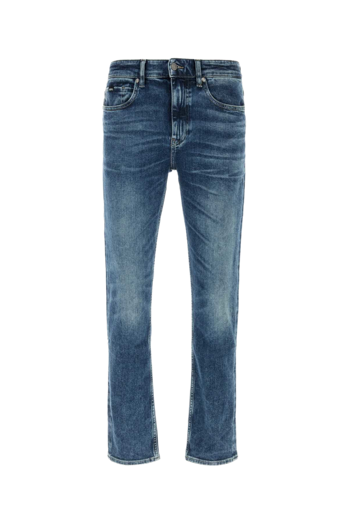 Stretch Denim Jeans Mediumblue