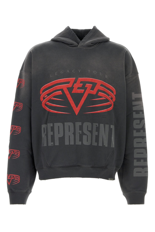 Represent Living 100% Cotton hoodie in gray