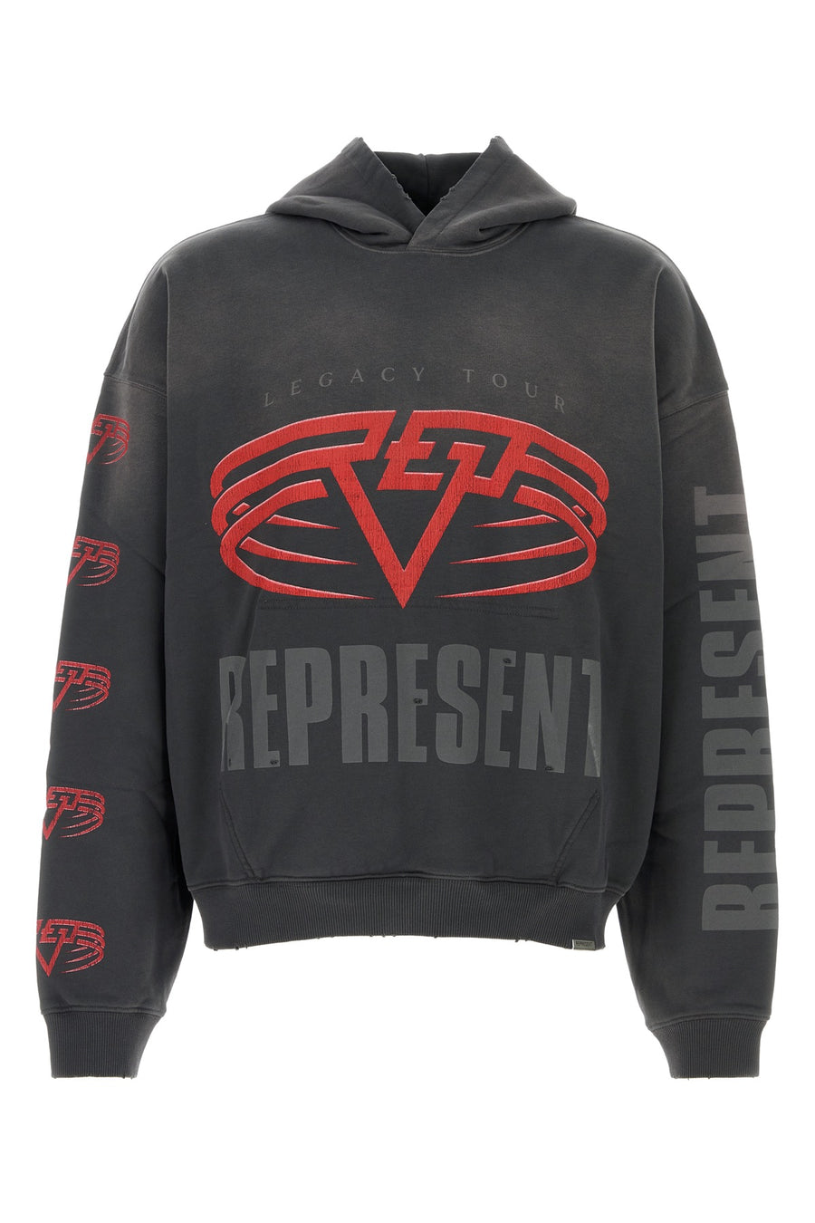 Represent Living 100% Cotton hoodie in gray