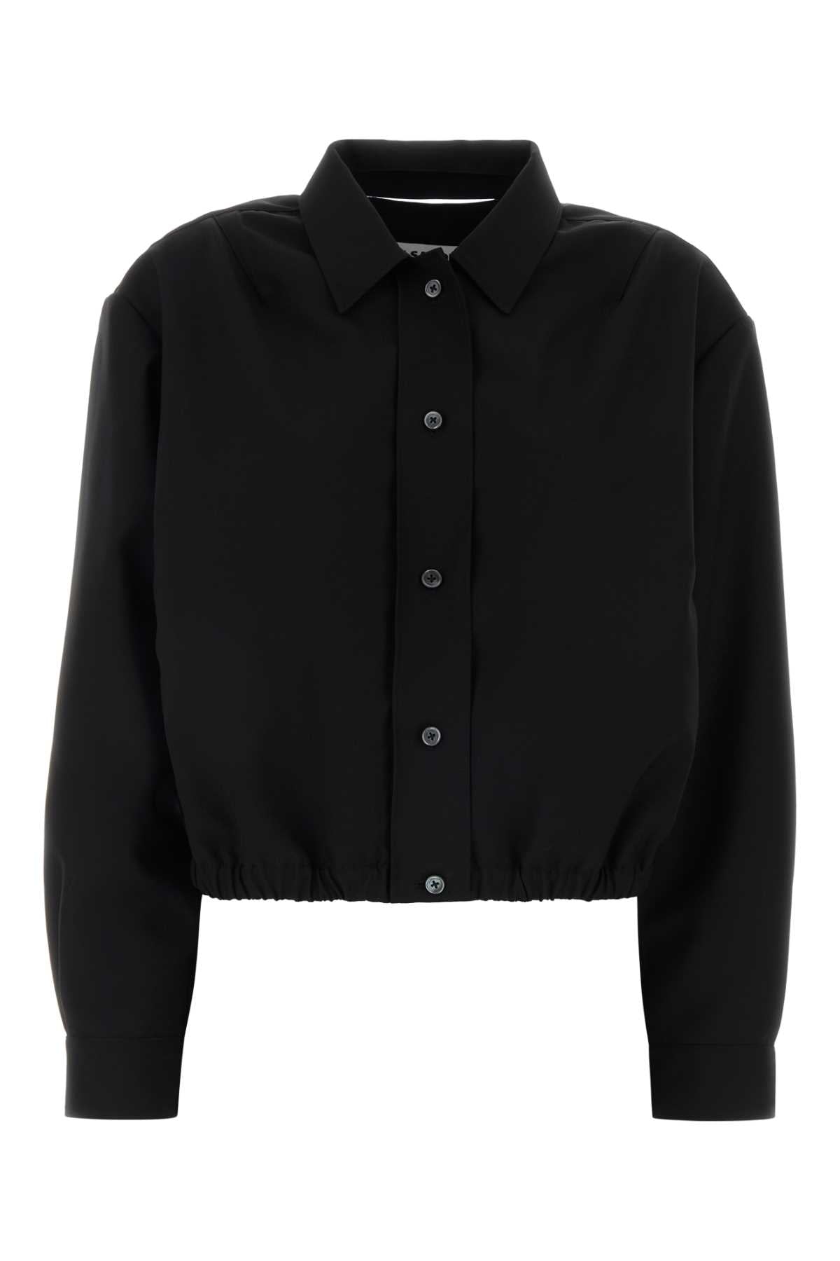 Black Exterior: Virgin Wool Giubbini