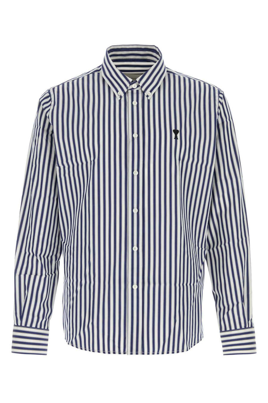 Bleu Roi / Blanc Exterior: Cotton Camicie