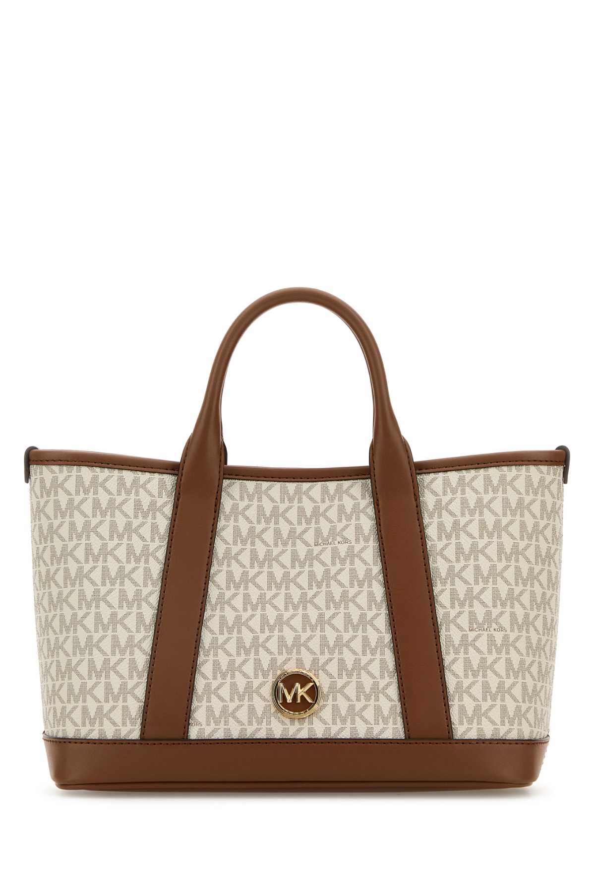 Printed Canvas Small Luisa Shopping Bag Vanillalugg Borse A Mano